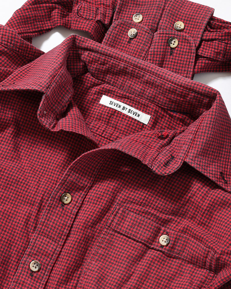 REWORK SHIRTS BAG -Used flannel shirts -TYPE:K-