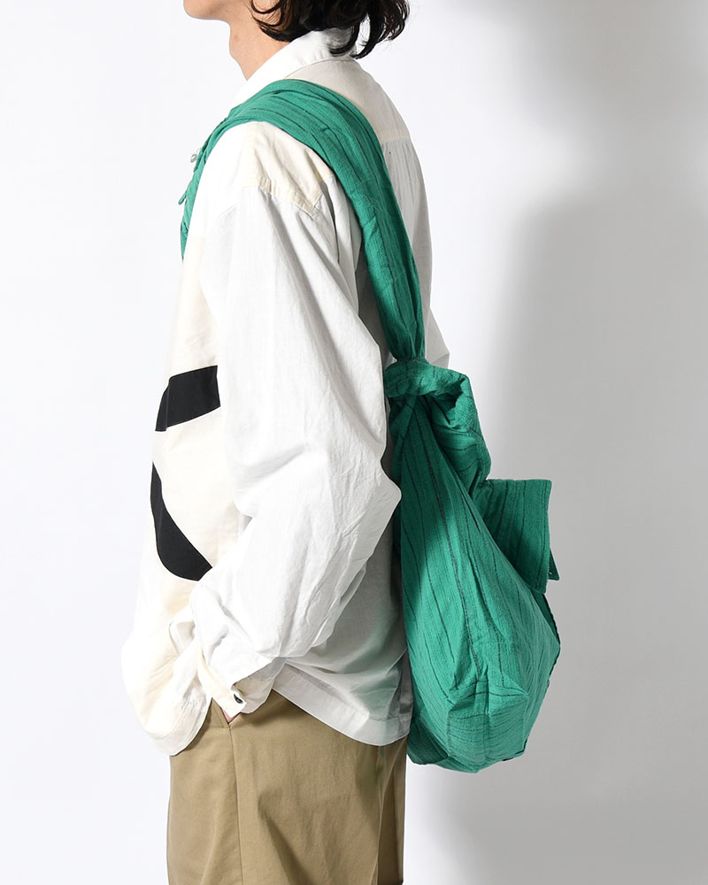 REWORK SHIRTS BAG -Used flannel shirts -TYPE:L-
