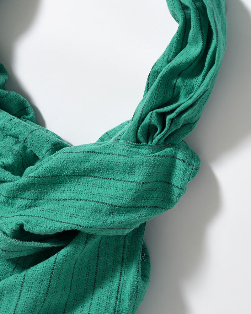 REWORK SHIRTS BAG -Used flannel shirts -TYPE:L-