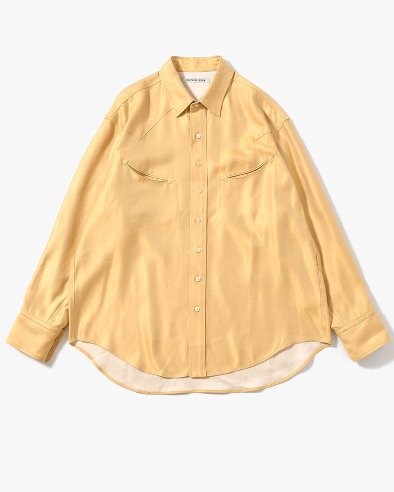 WESTERN SHIRTS -Heavy Cupra -YELLOW-
