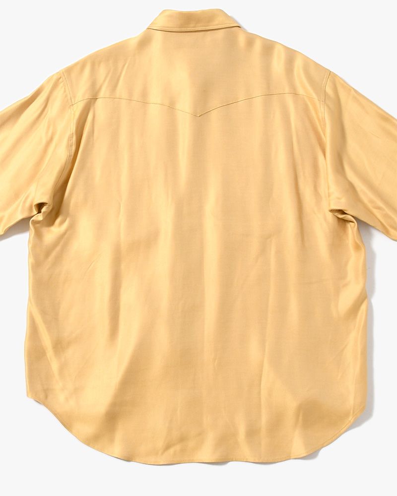 WESTERN SHIRTS -Heavy Cupra -YELLOW-