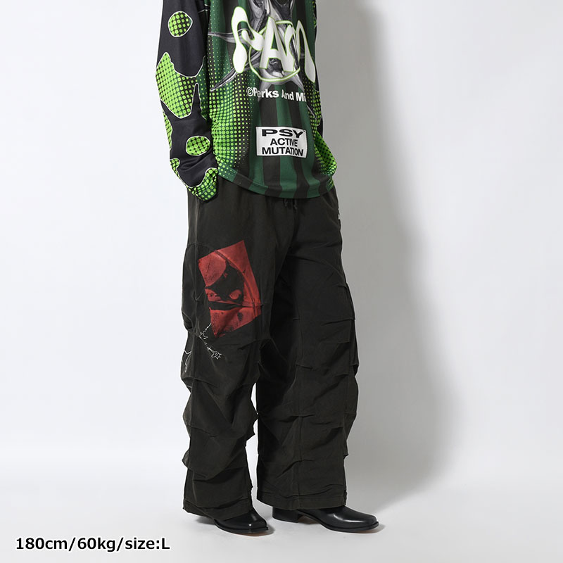 CELESTIAL EQUATOR EQUINOX PANTS -BLACK WASH-