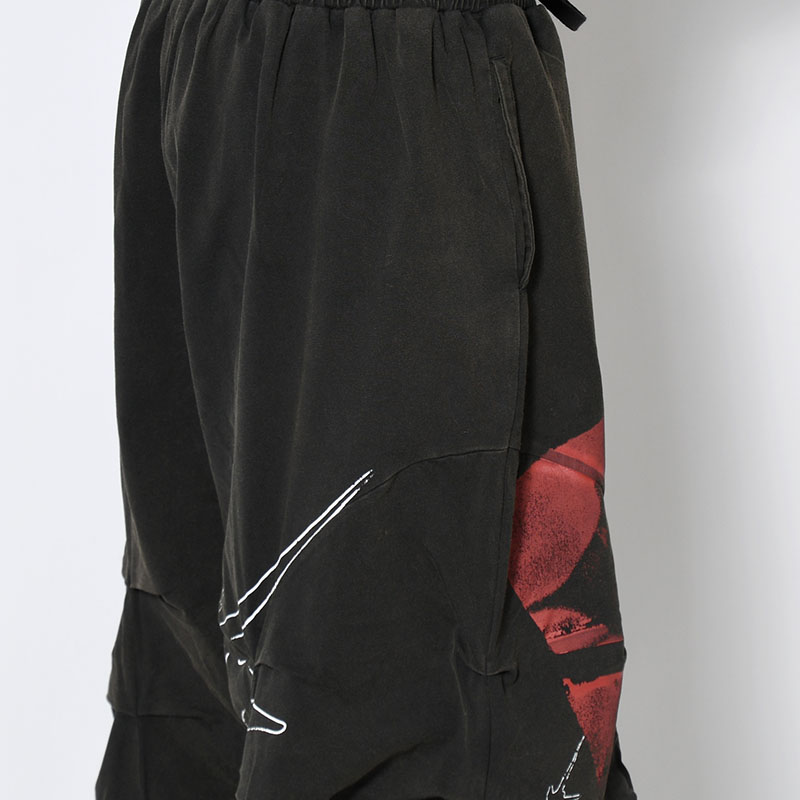 CELESTIAL EQUATOR EQUINOX PANTS -BLACK WASH-