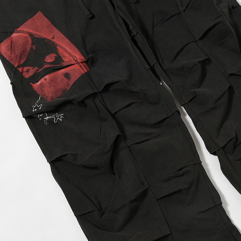 CELESTIAL EQUATOR EQUINOX PANTS -BLACK WASH-