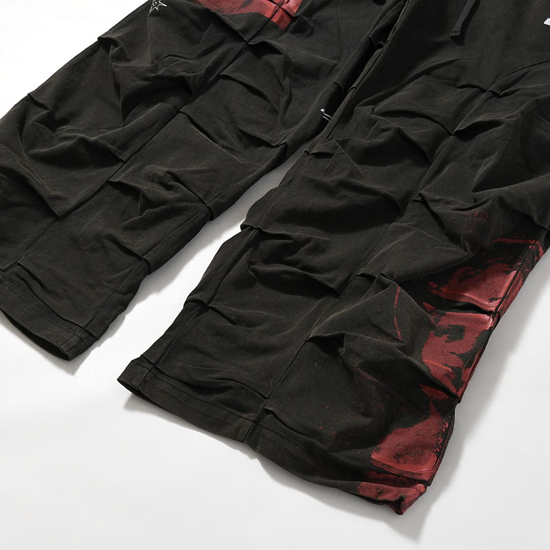 CELESTIAL EQUATOR EQUINOX PANTS -BLACK WASH-