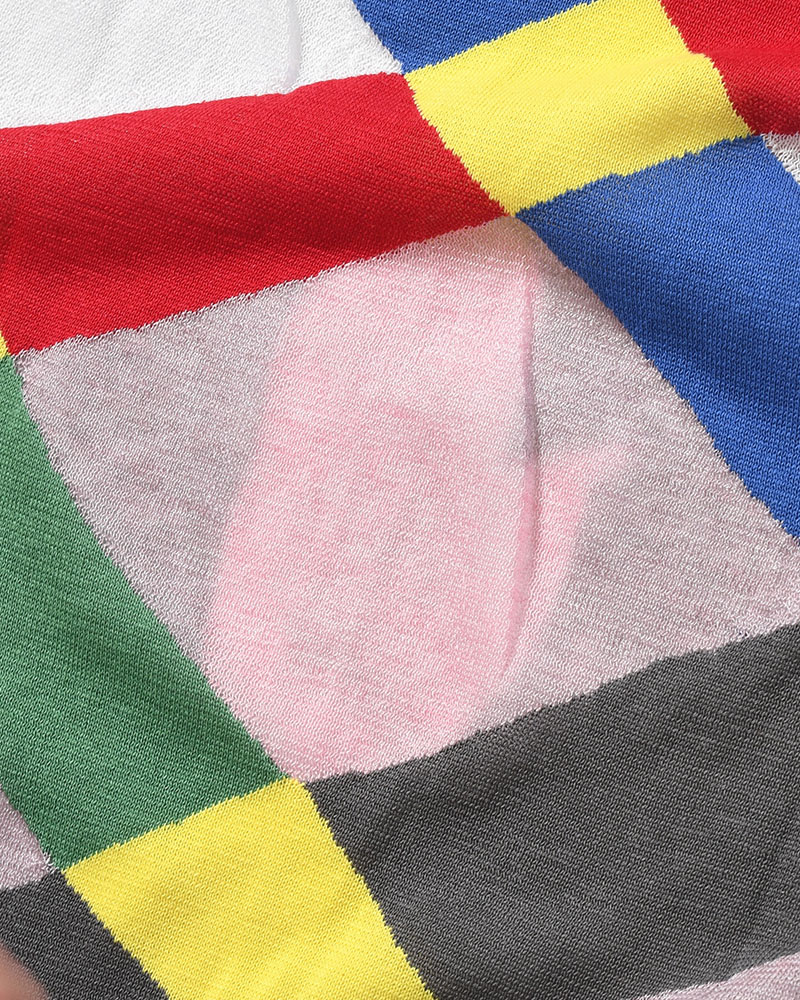 KNIT CARDIGAN -WHITE MIX-