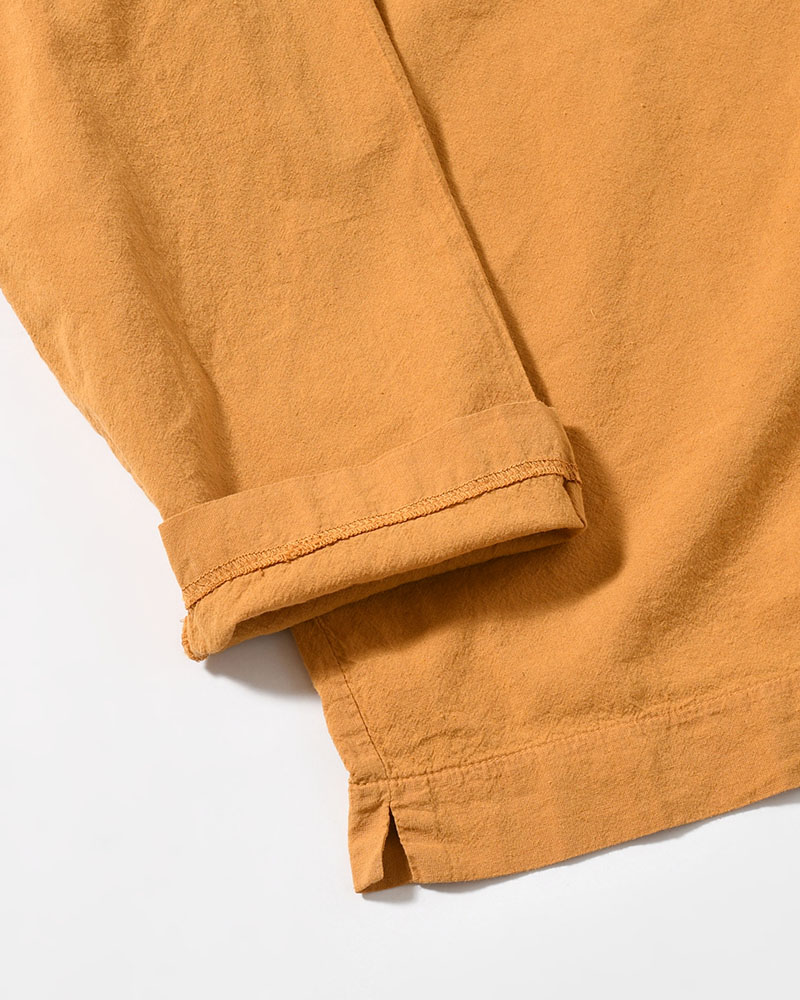 UNEVEN SQUARE SHIRT -GOLD-