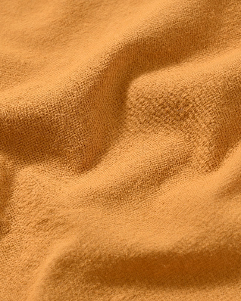 UNEVEN SQUARE SHIRT -GOLD-