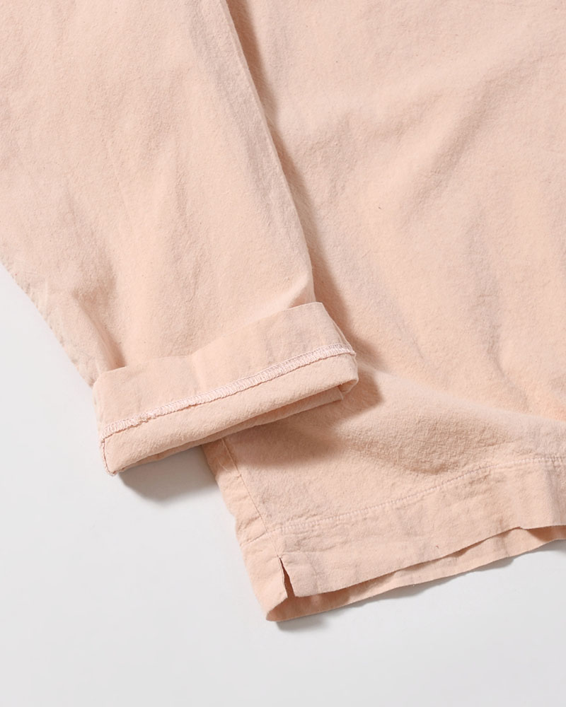 UNEVEN SQUARE SHIRT -PINK-