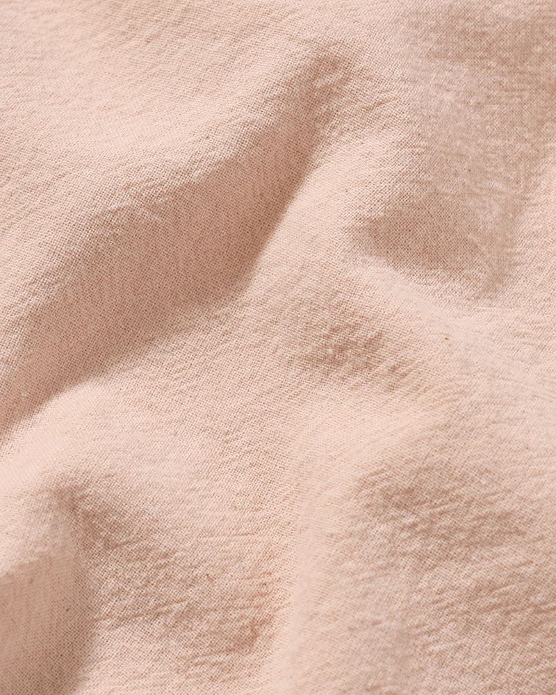 UNEVEN SQUARE SHIRT -PINK-