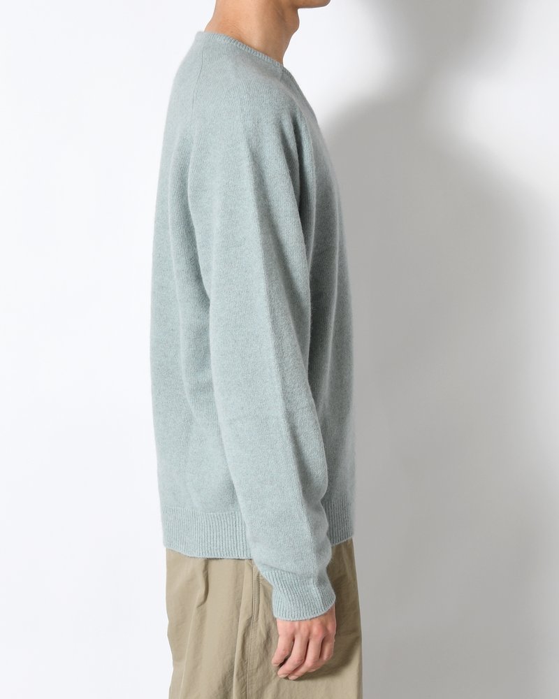 RACOON V-NECK KNIT -MINT-
