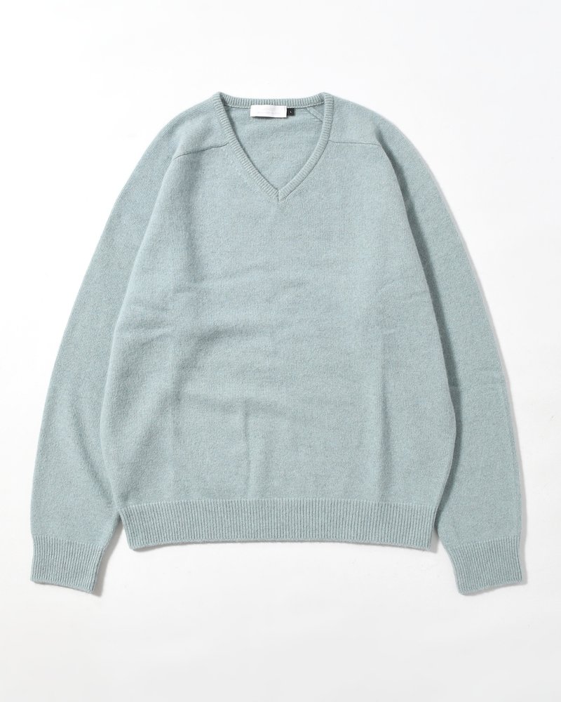 RACOON V-NECK KNIT -MINT-