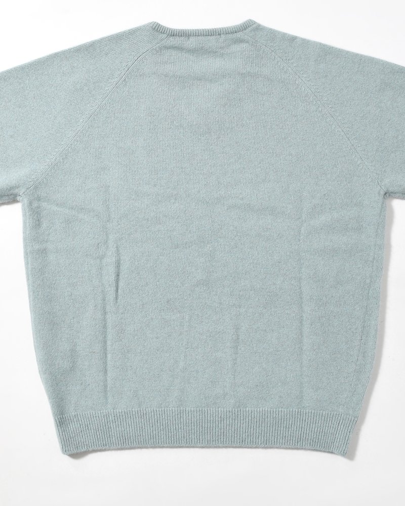 RACOON V-NECK KNIT -MINT-