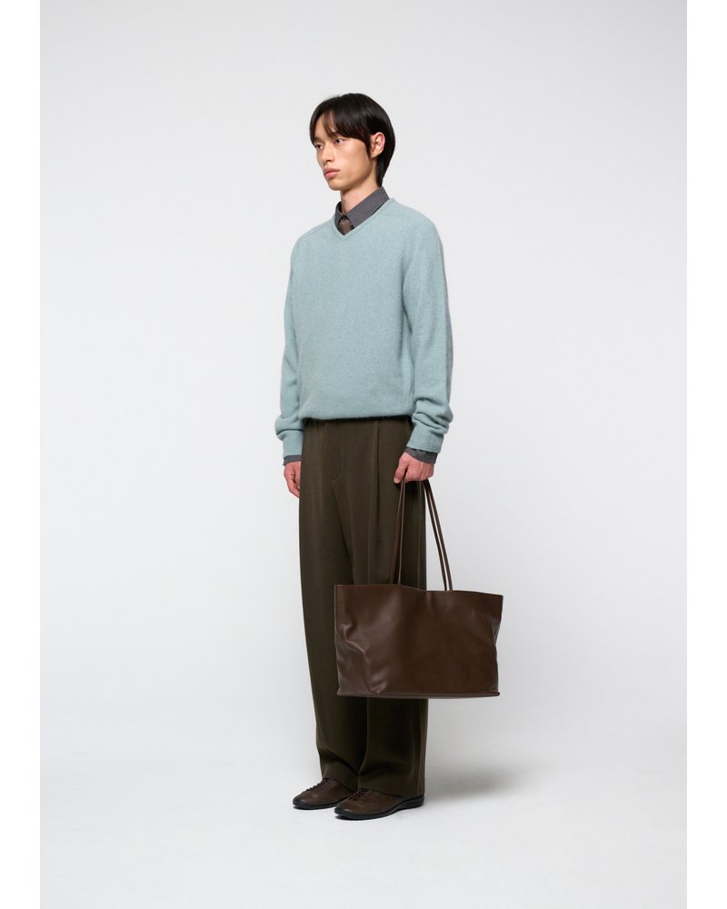 RACOON V-NECK KNIT -MINT-