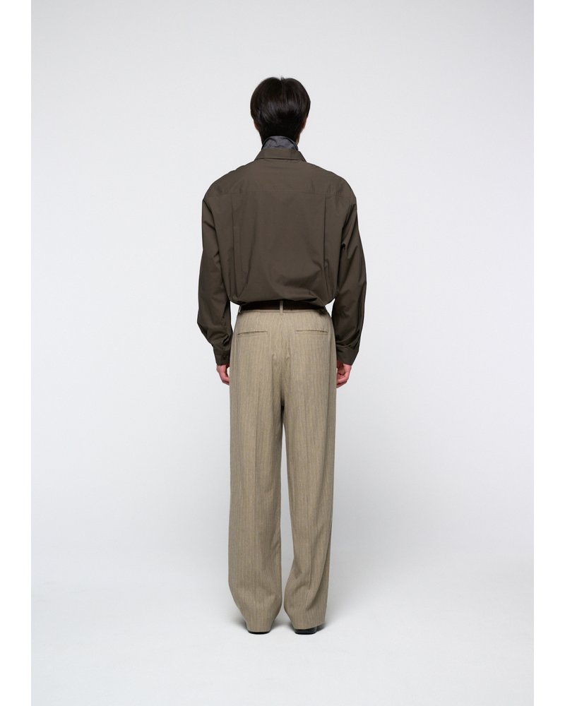 OVERSIZED SHIRT -GREY-
