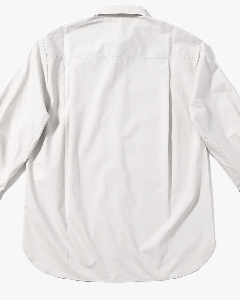 OVERSIZED SHIRT -LIGHT GREY-