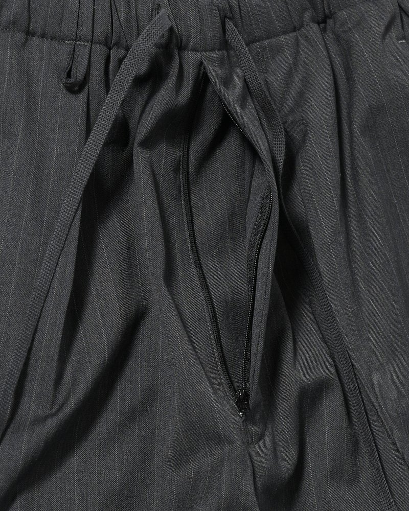 ISLE SLACKS -GREY STRIPE-