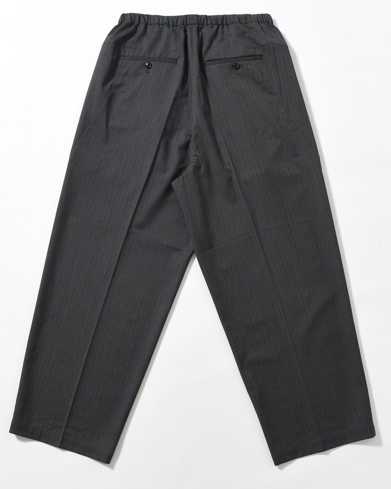 ISLE SLACKS -GREY STRIPE-