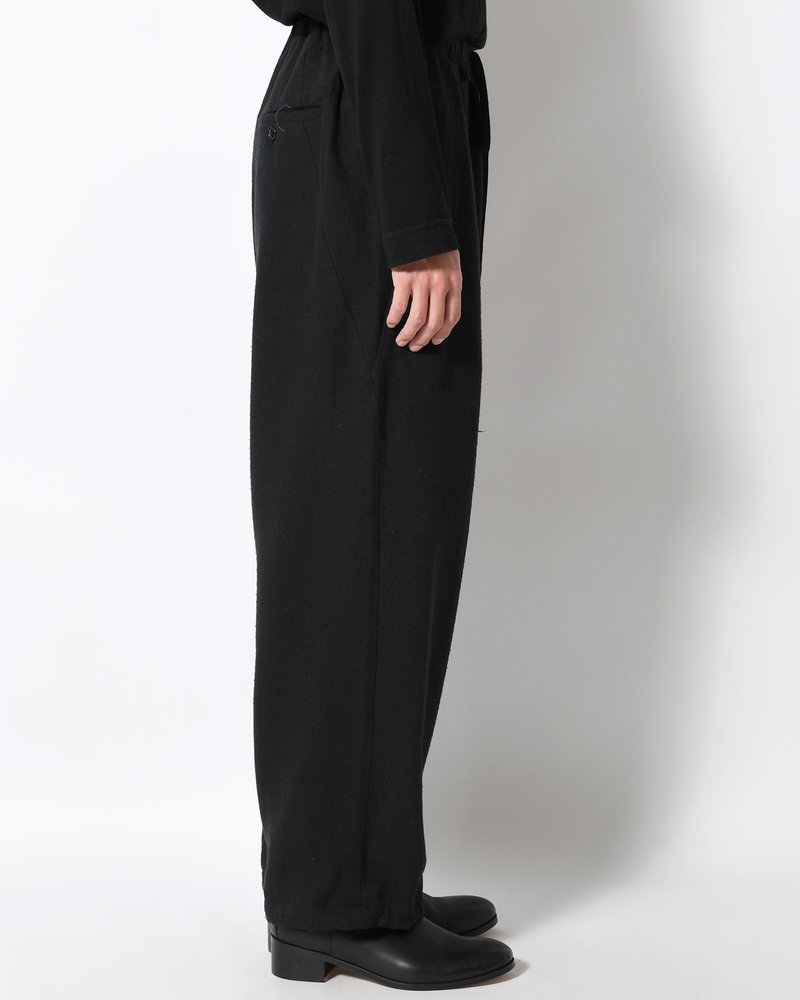 ISLE SLACKS SILK/C -BLACK-