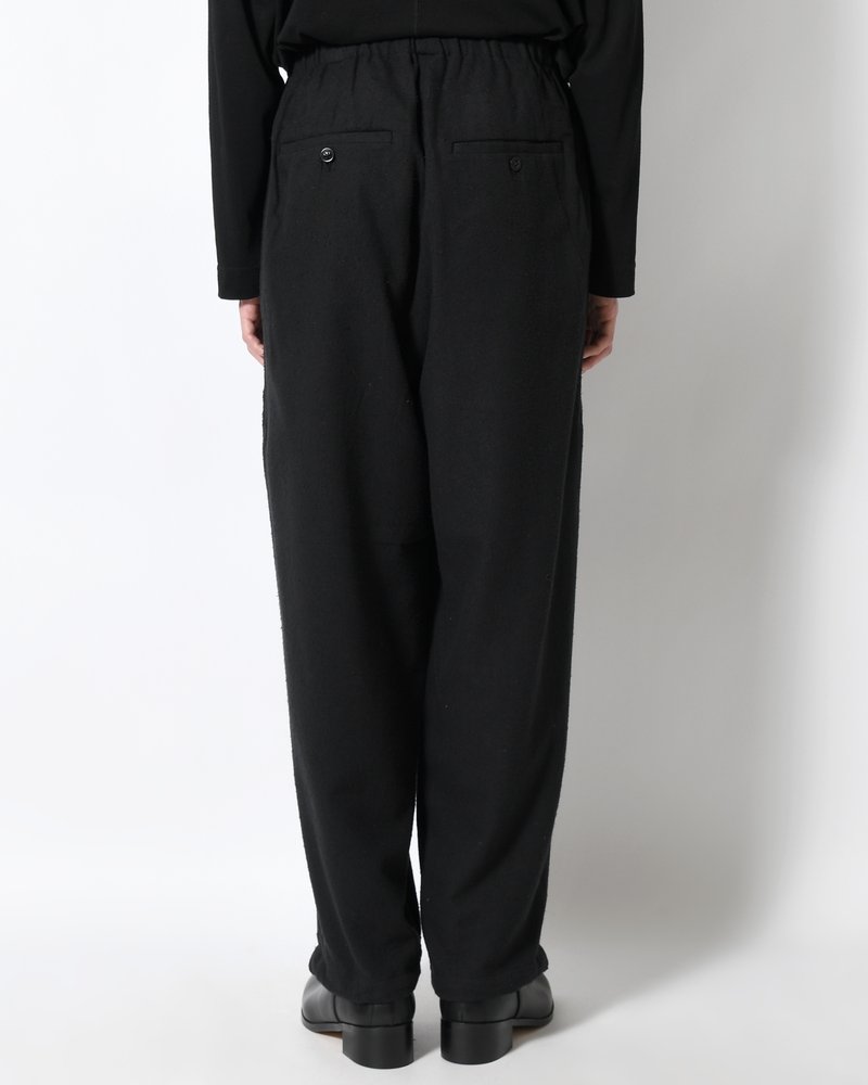 ISLE SLACKS SILK/C -BLACK-