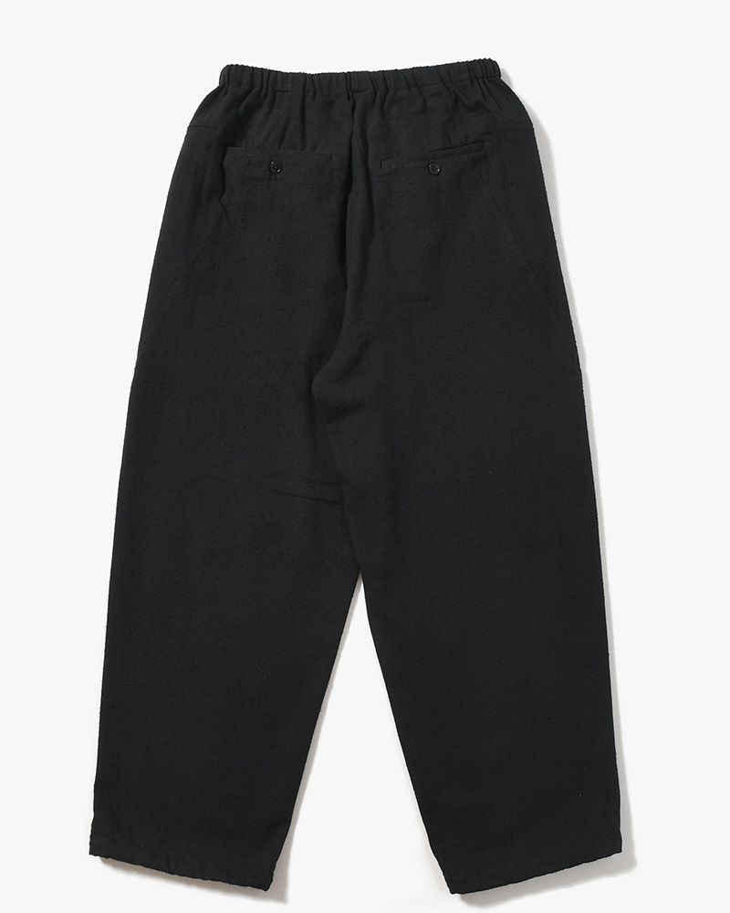 ISLE SLACKS SILK/C -BLACK-