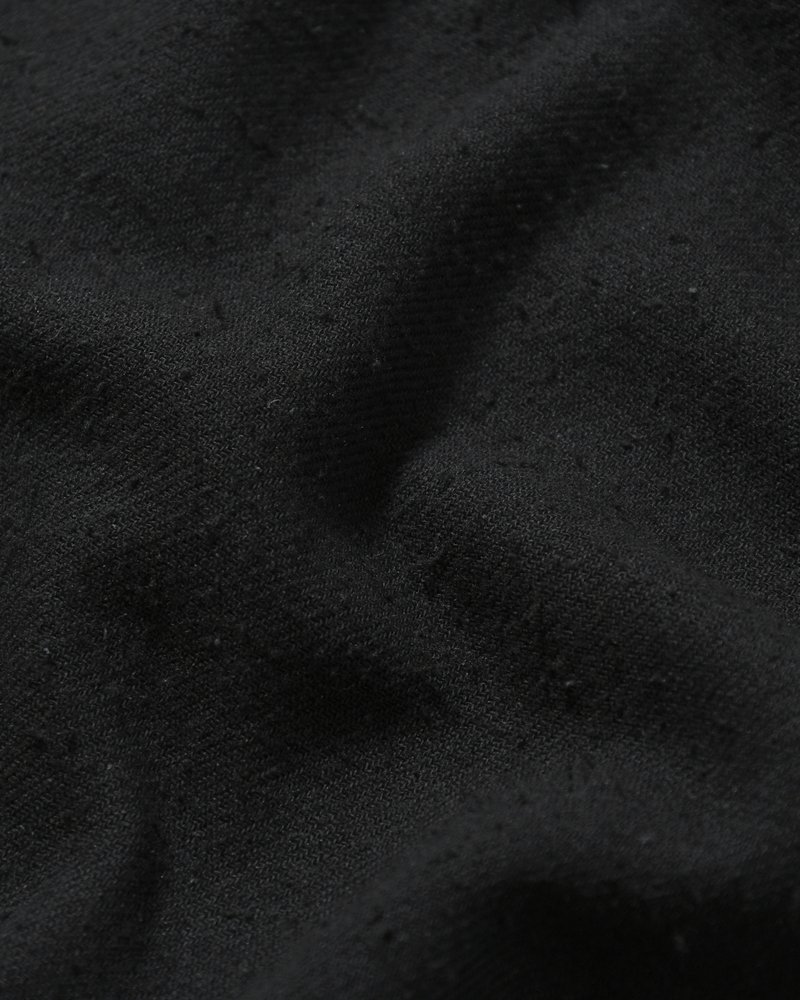 ISLE SLACKS SILK/C -BLACK-