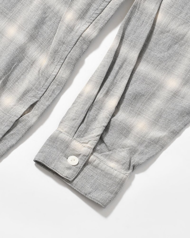 IMI SHIRT PLAID -H.GREY PLAID-