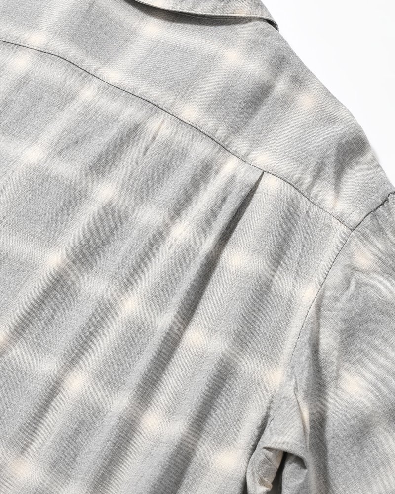 IMI SHIRT PLAID -H.GREY PLAID-