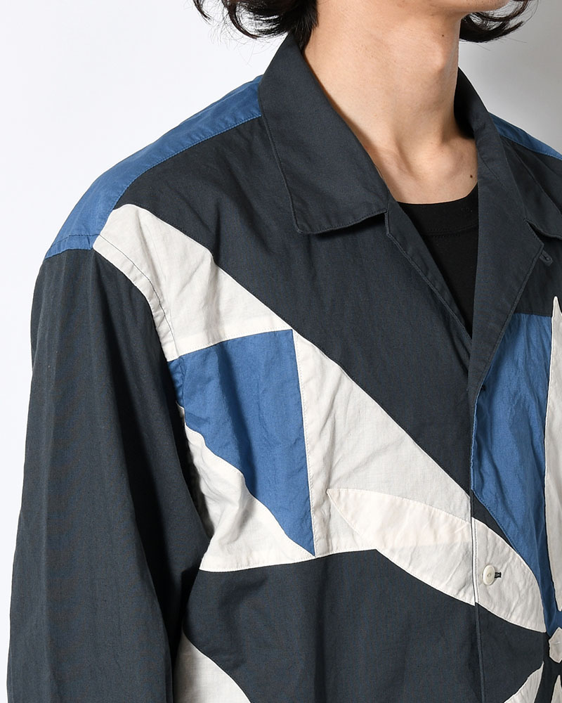 IMI SHIRT JKT MOM -BLUE BASE-