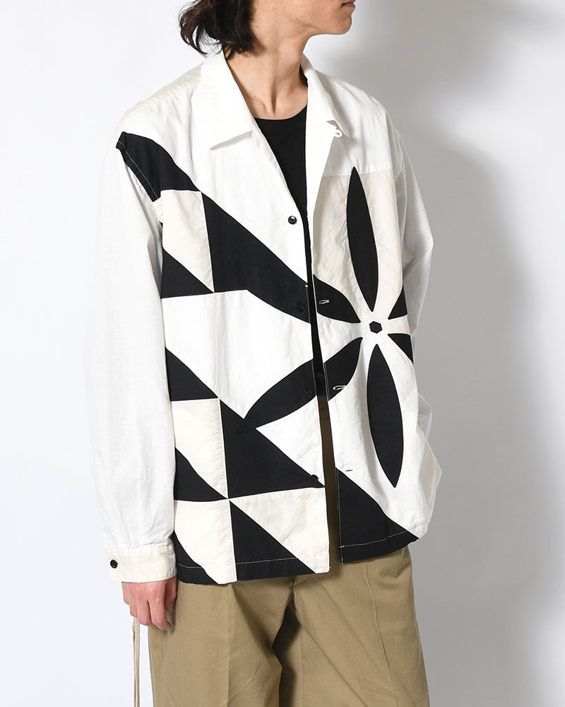 IMI SHIRT JKT MOM -WHITE BASE-