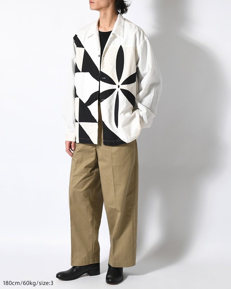 IMI SHIRT JKT MOM -WHITE BASE-