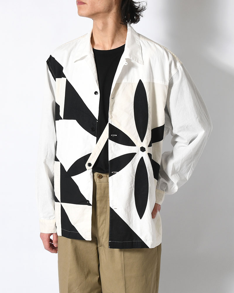 IMI SHIRT JKT MOM -WHITE BASE-