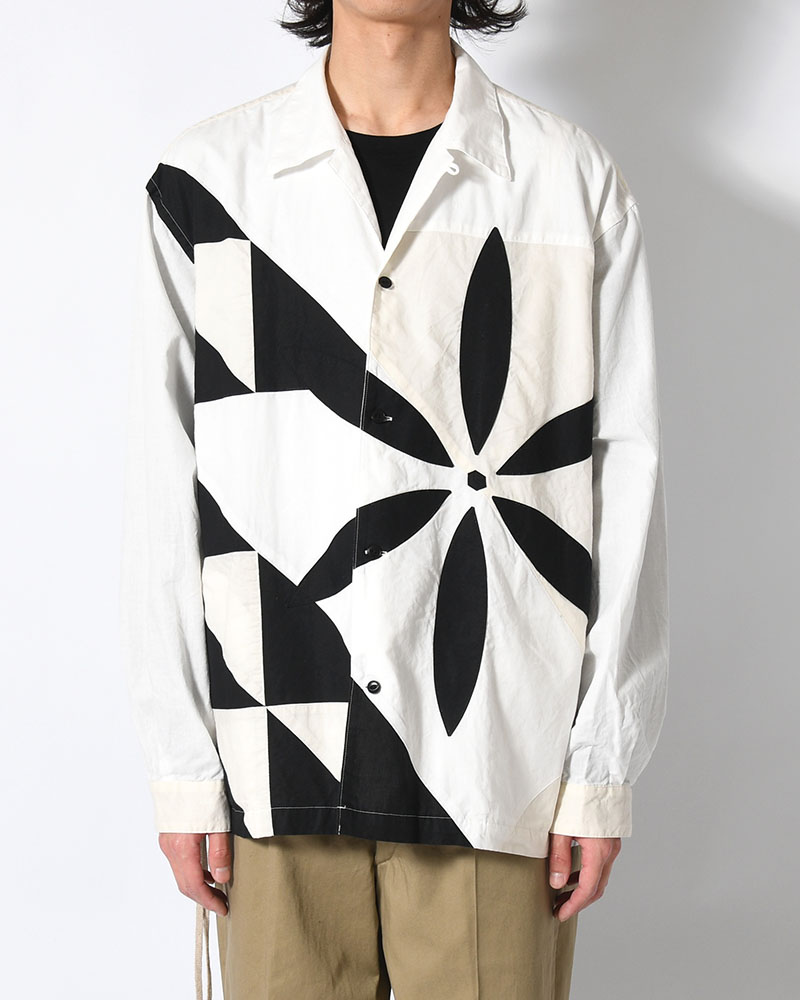 IMI SHIRT JKT MOM -WHITE BASE-