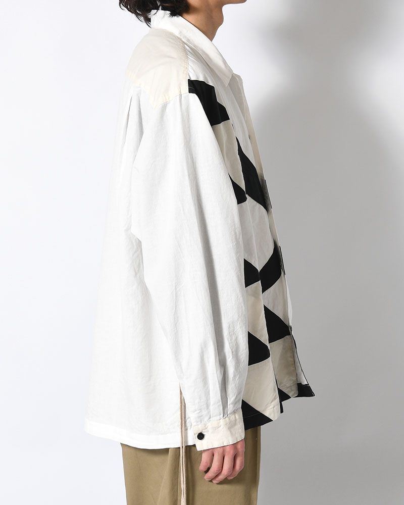 IMI SHIRT JKT MOM -WHITE BASE-