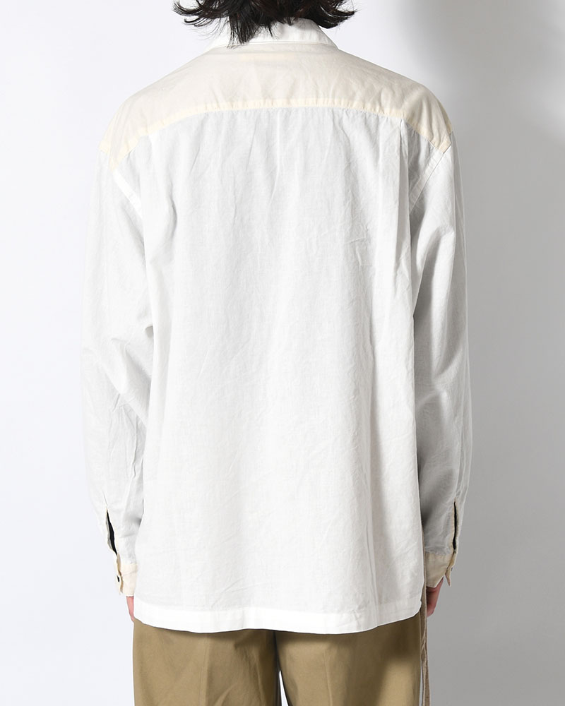 IMI SHIRT JKT MOM -WHITE BASE-