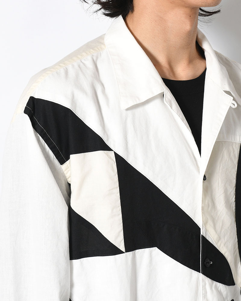 IMI SHIRT JKT MOM -WHITE BASE-