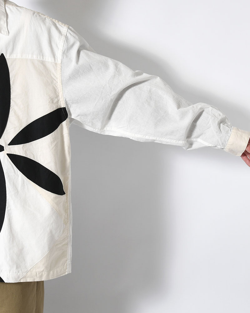 IMI SHIRT JKT MOM -WHITE BASE-