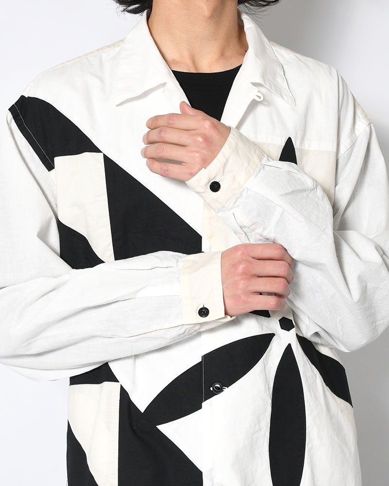 IMI SHIRT JKT MOM -WHITE BASE-
