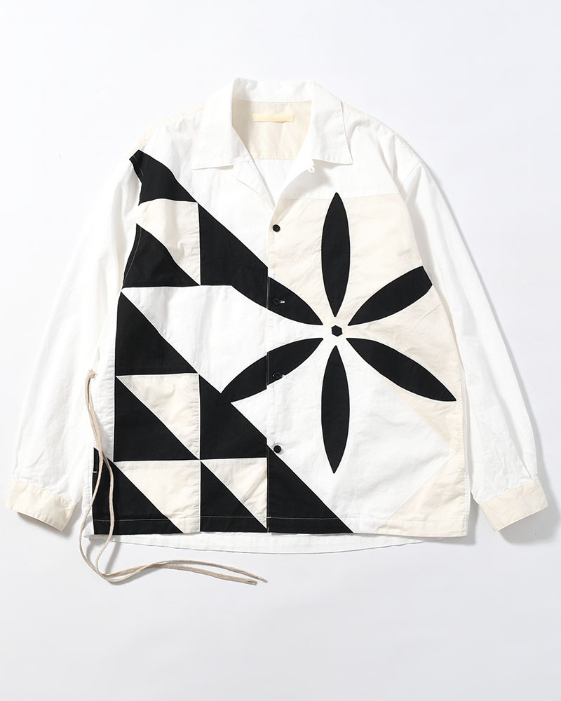 IMI SHIRT JKT MOM -WHITE BASE-