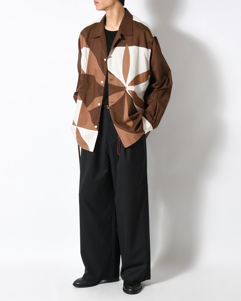 IMI SHIRT JKT MOM -BROWN BASE-