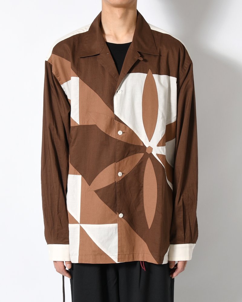 IMI SHIRT JKT MOM -BROWN BASE-