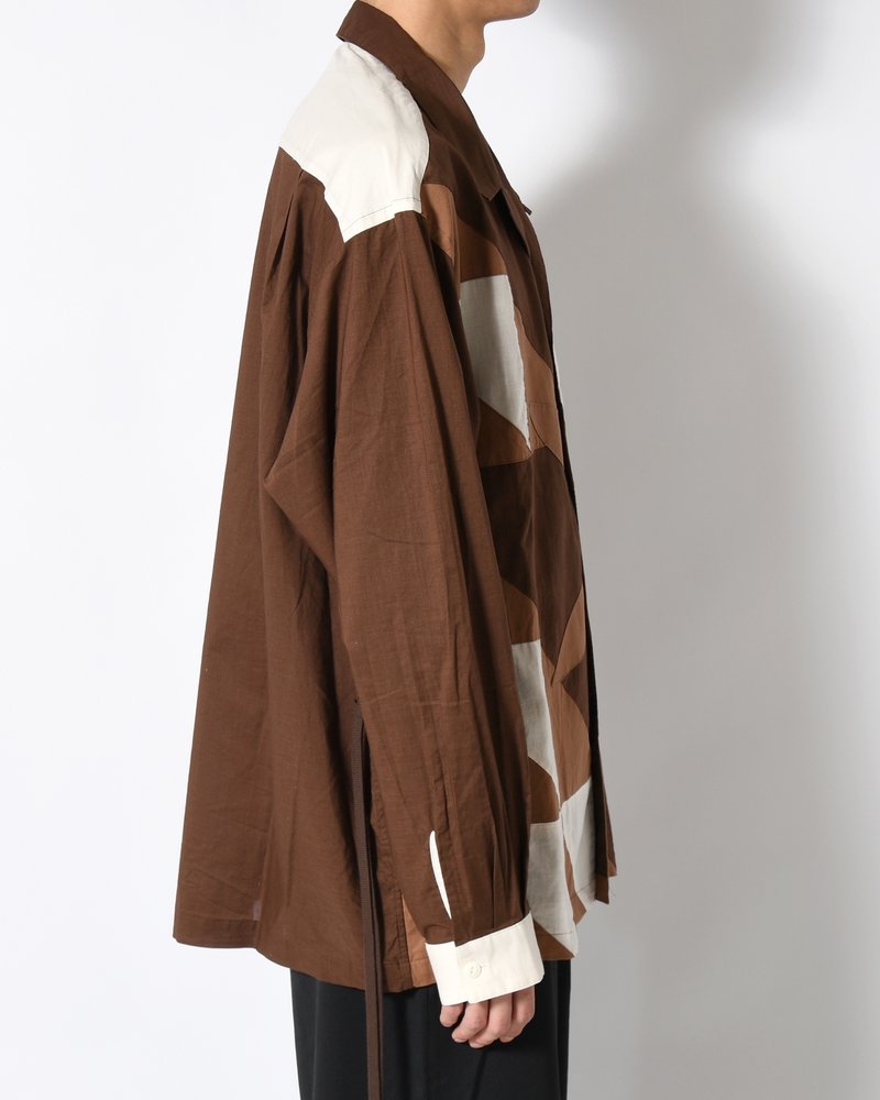 IMI SHIRT JKT MOM -BROWN BASE-