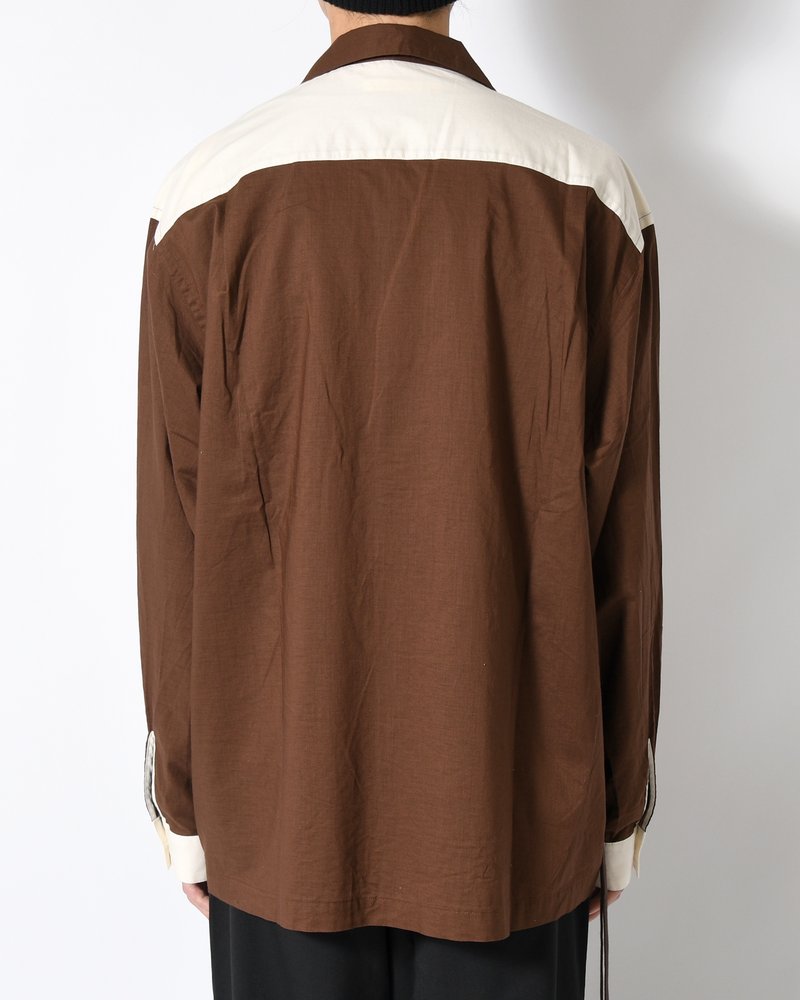IMI SHIRT JKT MOM -BROWN BASE-