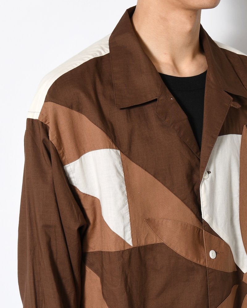 IMI SHIRT JKT MOM -BROWN BASE-