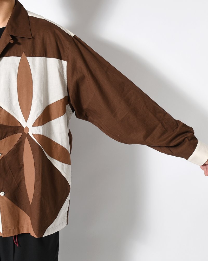 IMI SHIRT JKT MOM -BROWN BASE-