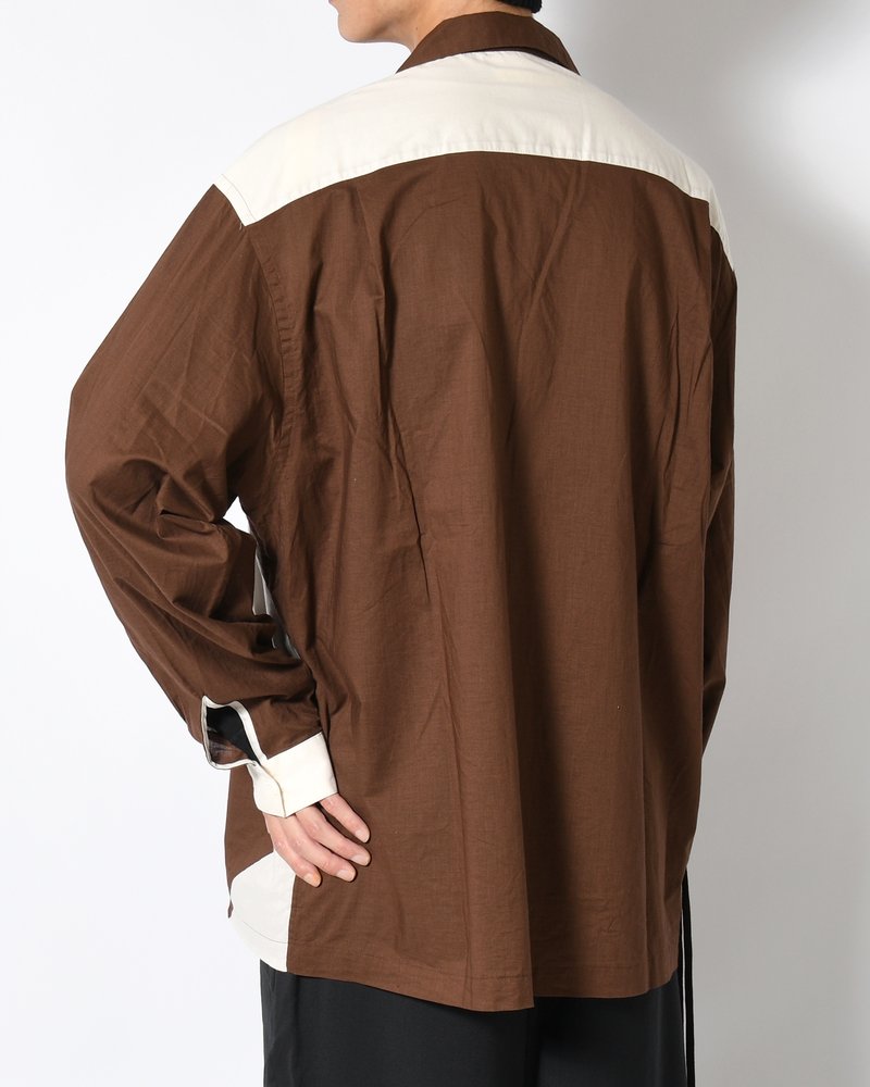 IMI SHIRT JKT MOM -BROWN BASE-