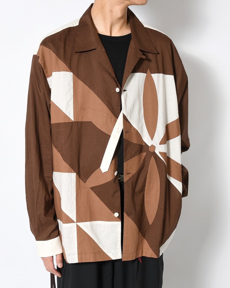 IMI SHIRT JKT MOM -BROWN BASE-
