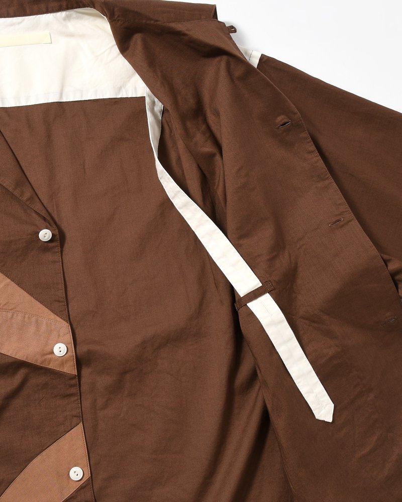 IMI SHIRT JKT MOM -BROWN BASE-