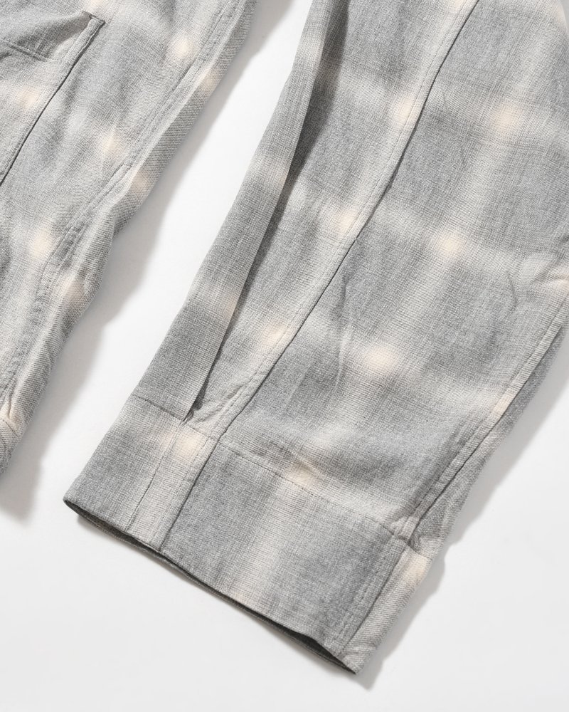 F.E CARDIGAN PLAID -H.GREY PLAID-