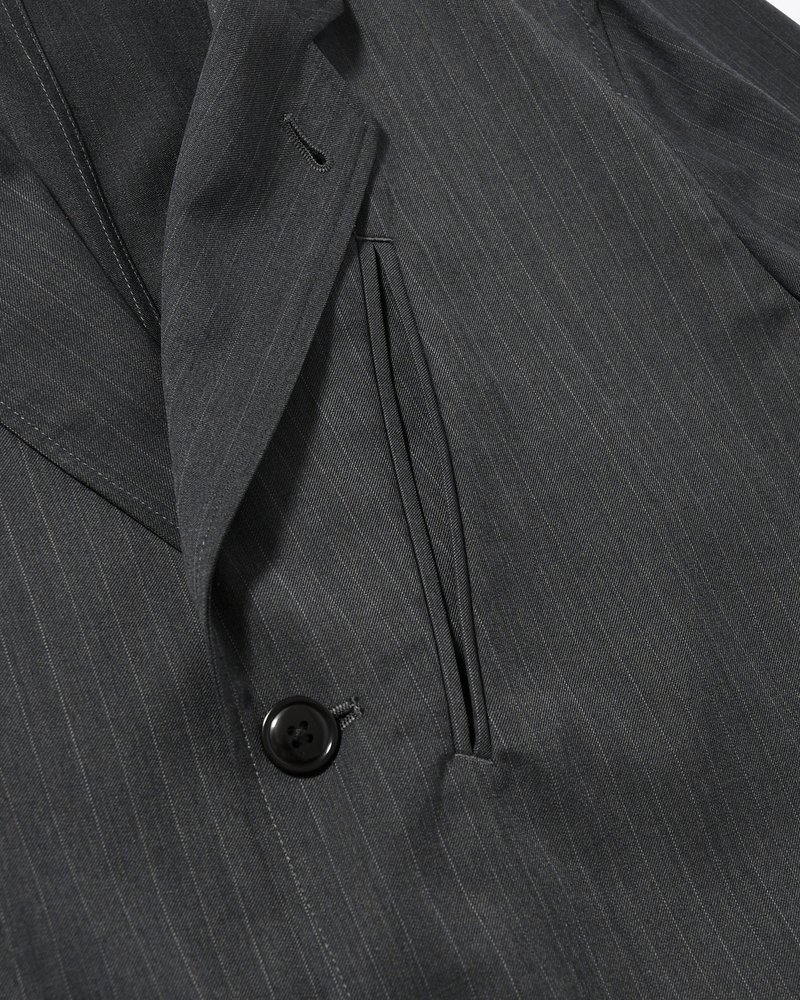 N.L.T JKT -GREY STRIPE-